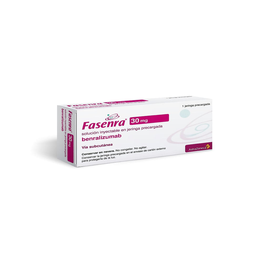 Fasenra 30 Mg Solución Inyectable Jeringa Prellenada