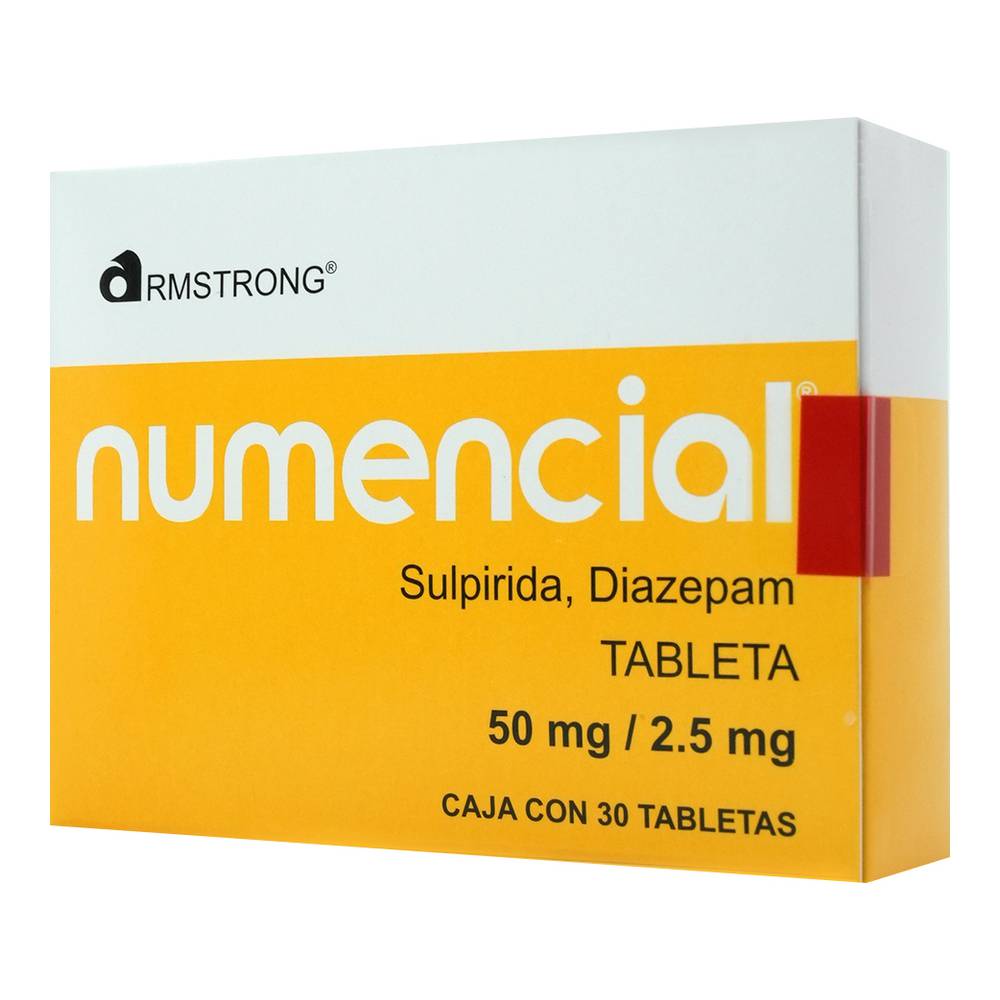 Numencial 50 / 2.5 Mg 30 Tabletas