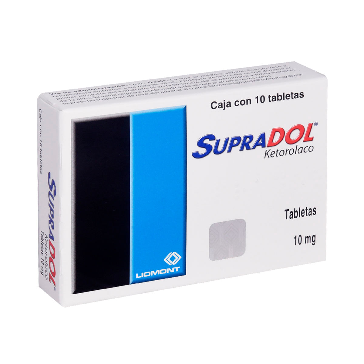 SUPRADOL 10 MG 10 TAB