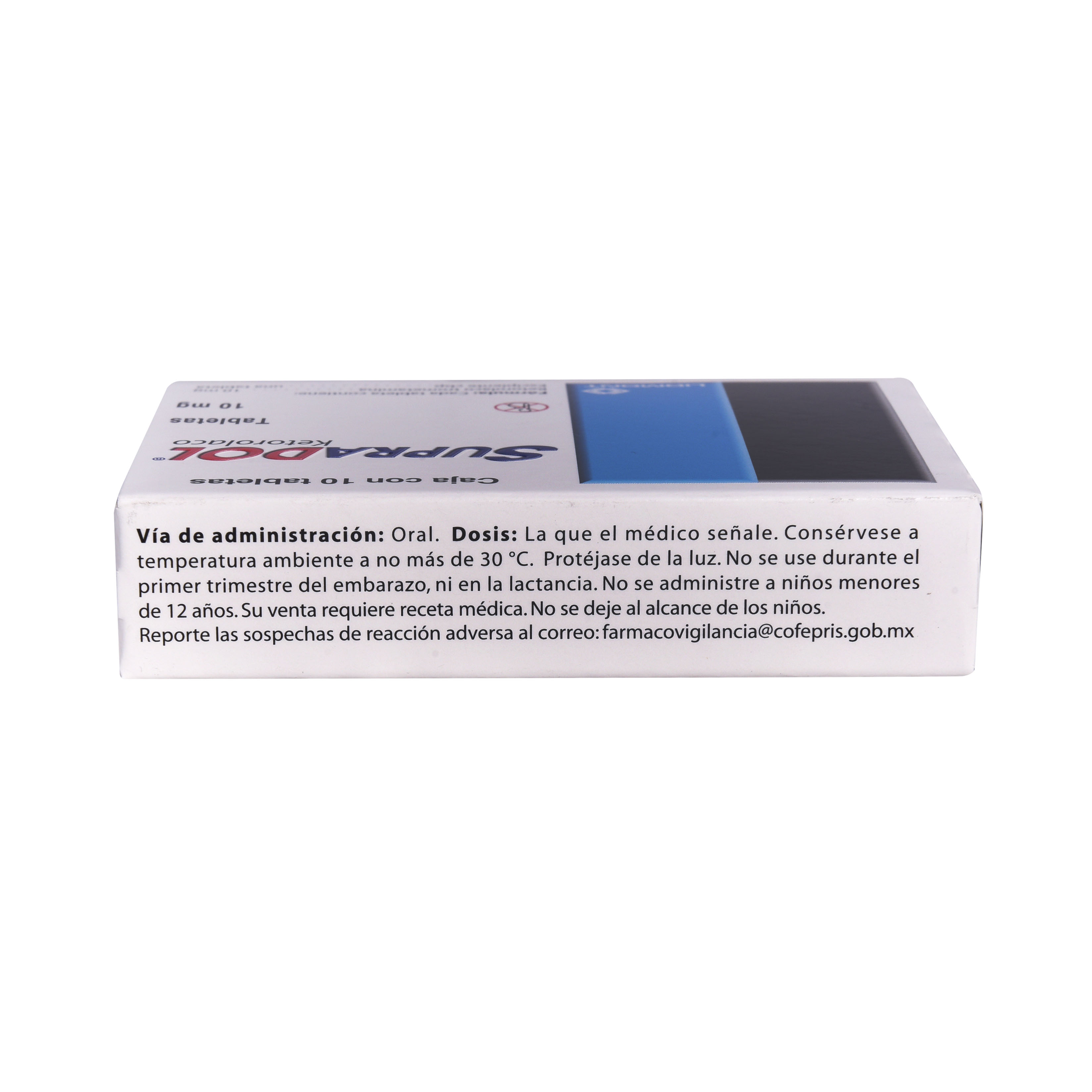 SUPRADOL 10 MG 10 TAB