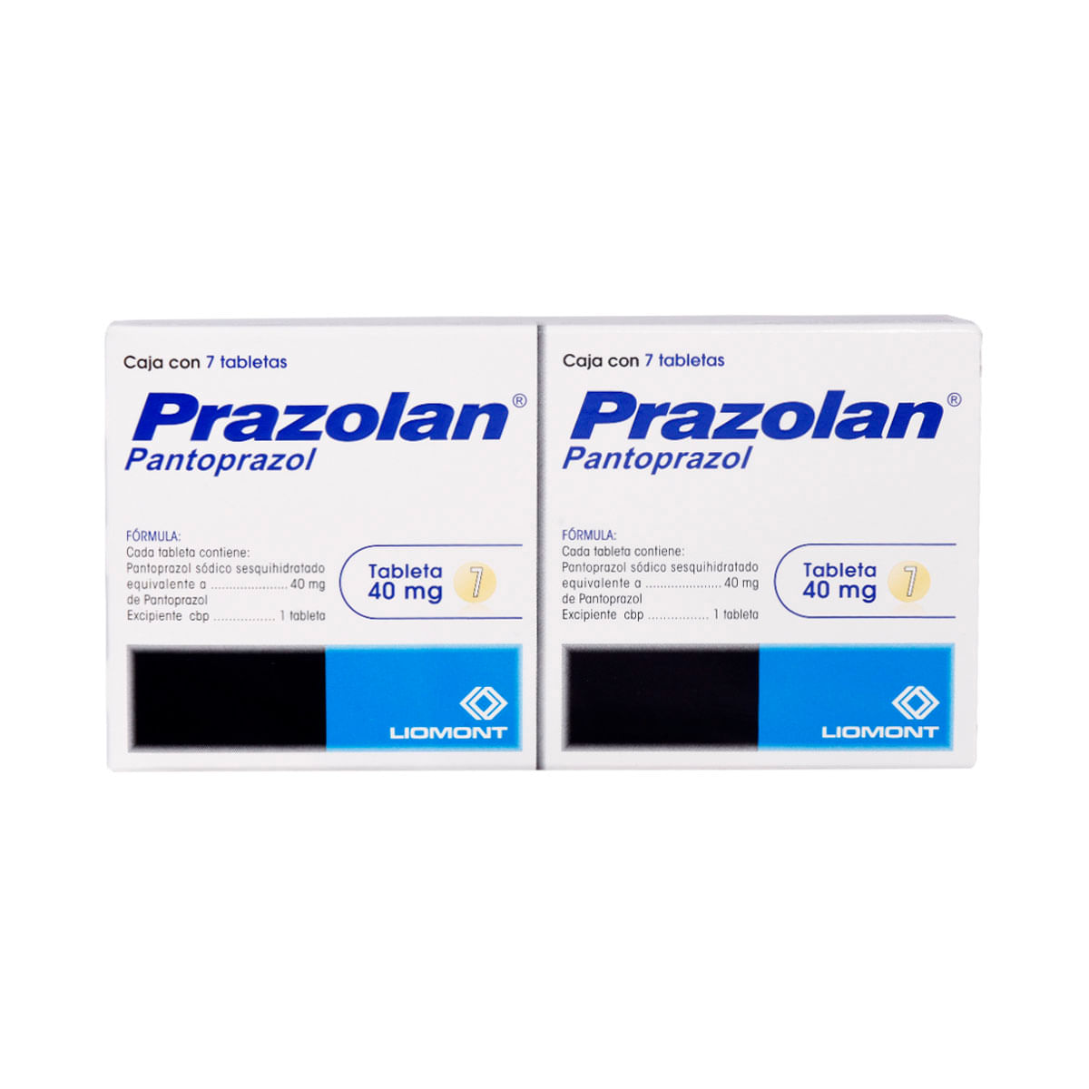 PRAZOLAN DUAL 40 MG 7 TAB